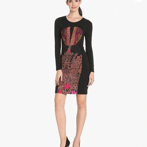 Tracy Reese Jersey Dress in Tree of Life